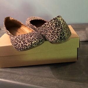 Lucky Brand Leopard Ballet Flats